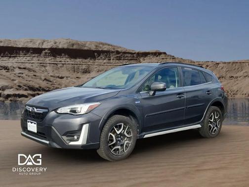 Gray 2021 Subaru Crosstrek Hybrid Base SUV
