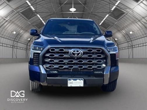 Blue 2024 Toyota Tundra Platinum