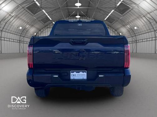 Blue 2024 Toyota Tundra Platinum