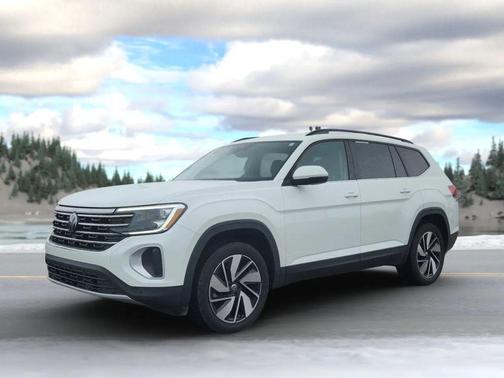 Pure White 2024 Volkswagen Atlas 2.0T SE w/Technology SUV