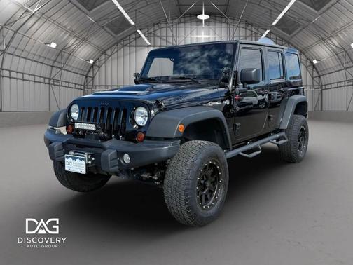 Black Clearcoat 2013 Jeep Wrangler Unlimited Sahara