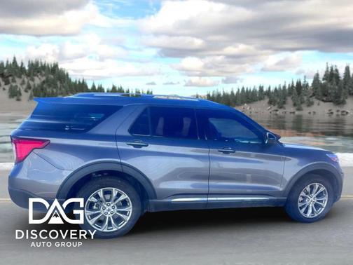 Carbonized Gray Metallic 2022 Ford Explorer Limited
