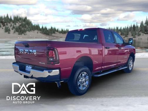 Red 2026 RAM 2500 Big Horn Crew Cab 4x4 6'4' Box