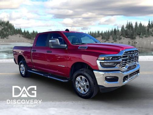 Red 2026 RAM 2500 Big Horn Crew Cab 4x4 6'4' Box