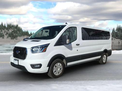 Oxford White 2023 Ford Transit-350 XL Cargo Van