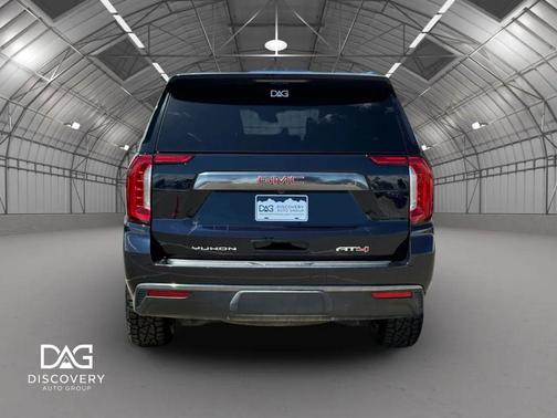 Midnight Blue Metallic 2023 GMC Yukon 4WD AT4