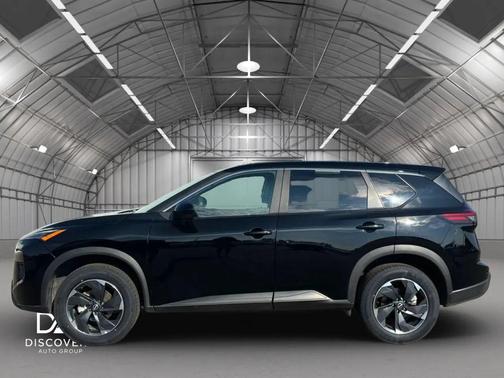 Super Black 2025 Nissan Rogue SV
