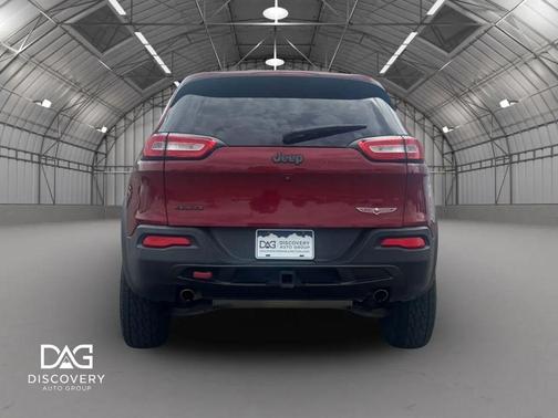 Red 2017 Jeep Cherokee Sport