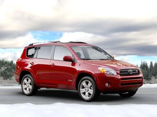 White 2008 Toyota RAV4 Limited SUV