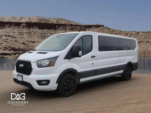 Oxford White 2023 Ford Transit-350 XLT Cargo Van