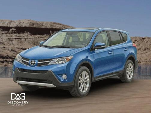 Blue 2014 Toyota RAV4 LE