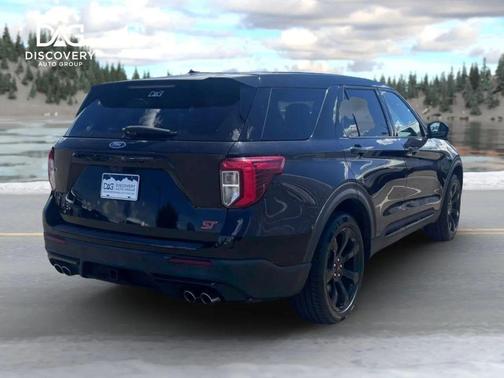 Agate Black Metallic 2022 Ford Explorer ST