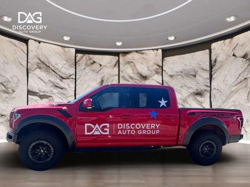 Red 2018 Ford F-150 Raptor