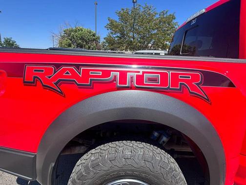 Red 2018 Ford F-150 Raptor