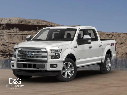 Burgundy 2015 Ford F-150 Lariat Truck
