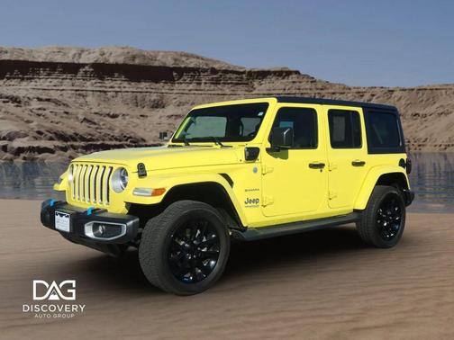 High Velocity Clearcoat 2022 Jeep Wrangler Unlimited 4xe Sahara SUV