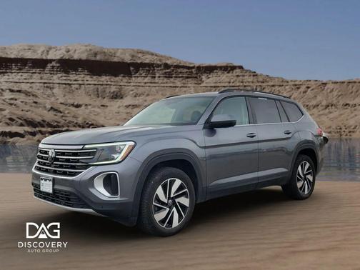 Platinum Gray Metallic 2024 Volkswagen Atlas 2.0T SE w/Technology 4MOTION SUV