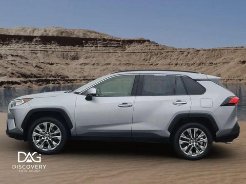 Silver Sky Metallic 2021 Toyota RAV4 Limited