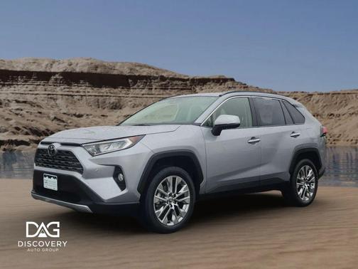 Silver Sky Metallic 2021 Toyota RAV4 Limited SUV