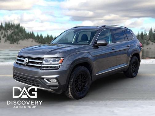 Platinum Gray Metallic 2019 Volkswagen Atlas 3.6L SEL Premium