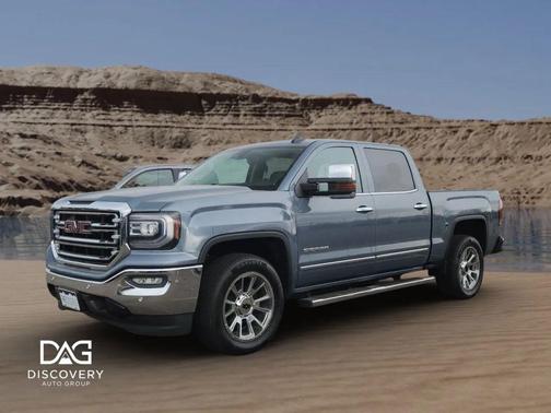 Stone Blue Metallic 2016 GMC Sierra 1500 SLT Truck