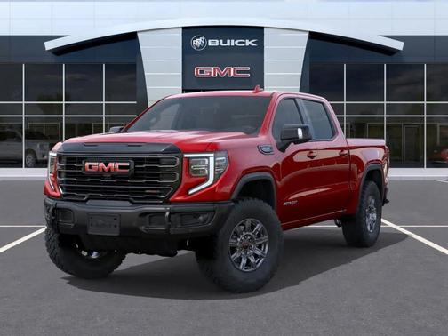 Volcanic Red Tintcoat 2026 GMC Sierra 1500 AT4X