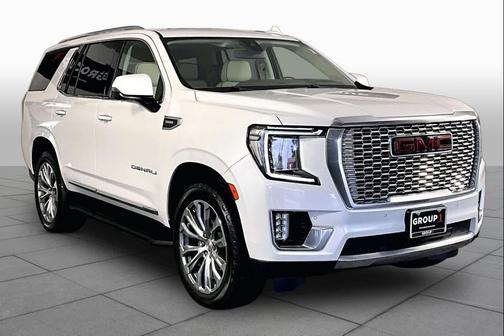 White Frost Tri-Coat 2021 GMC Yukon Denali