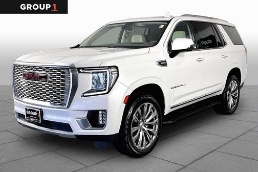 White Frost Tri-Coat 2021 GMC Yukon Denali