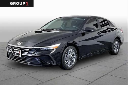 Abyss Black 2025 Hyundai ELANTRA HEV Blue