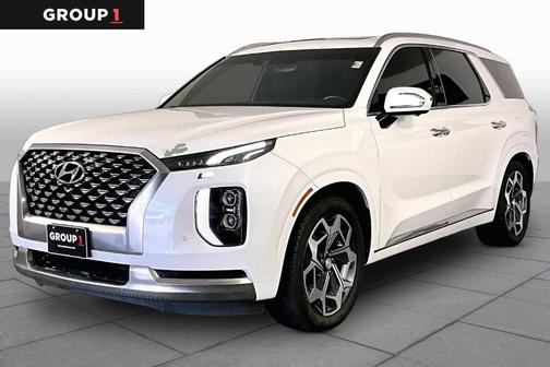 Hyper White 2022 Hyundai PALISADE Calligraphy