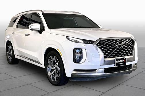 Hyper White 2022 Hyundai PALISADE Calligraphy