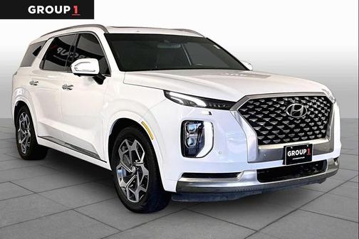 Hyper White 2022 Hyundai PALISADE Calligraphy