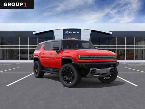 Orange 2026 GMC HUMMER EV SUV 2X