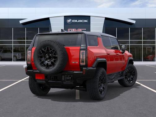 Orange 2026 GMC HUMMER EV SUV 2X