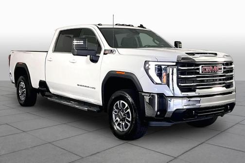 Summit White 2025 GMC Sierra 3500 SLE