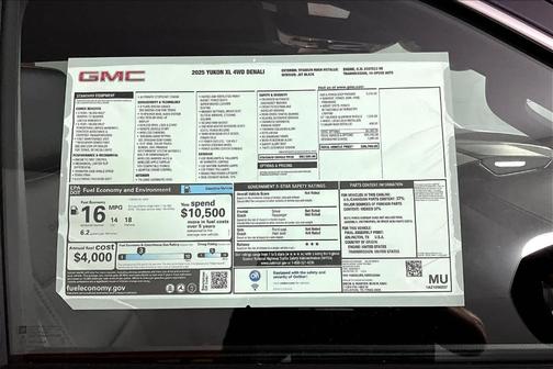 2025 GMC Yukon XL Denali