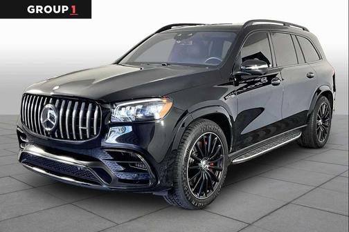Obsidian Black Metallic 2024 Mercedes-Benz AMG GLS 63 Base 4MATIC
