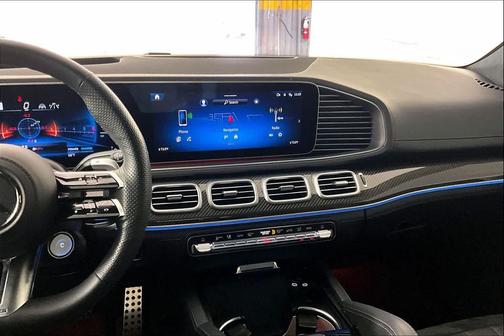 Obsidian Black Metallic 2024 Mercedes-Benz AMG GLS 63 Base 4MATIC