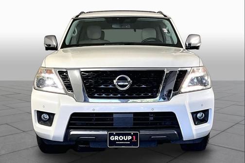 Pearl White Tricoat 2019 Nissan Armada SL
