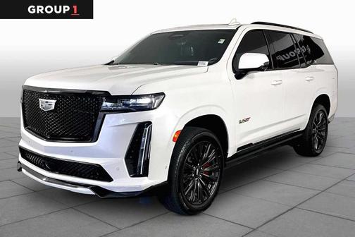 Crystal White Tri-Coat 2024 Cadillac Escalade V-Series