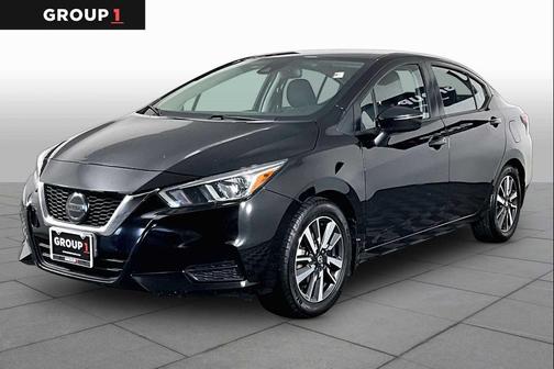 Super Black 2021 Nissan Versa 1.6 SV