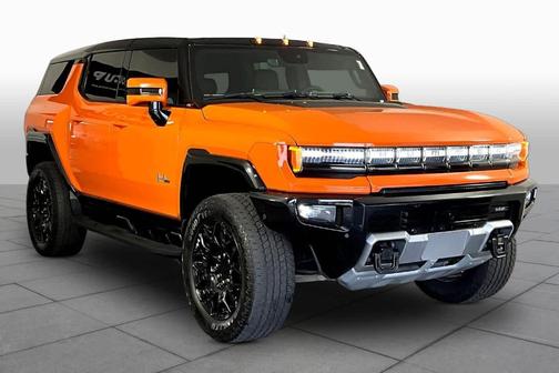 Orange 2024 GMC HUMMER EV SUV 2X