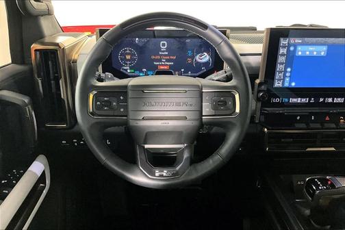 Orange 2024 GMC HUMMER EV SUV 2X