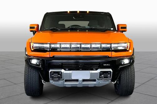 Orange 2024 GMC HUMMER EV SUV 2X