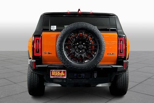 Orange 2024 GMC HUMMER EV SUV 2X