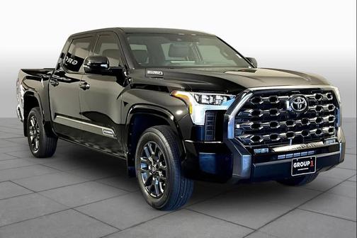 Midnight Black Metallic 2026 Toyota Tundra Hybrid Platinum