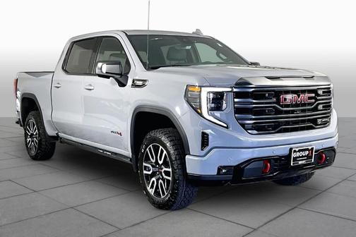 Gray 2024 GMC Sierra 1500 AT4