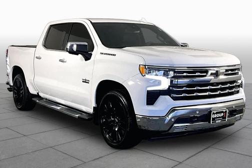 Summit White 2022 Chevrolet Silverado 1500 LTZ