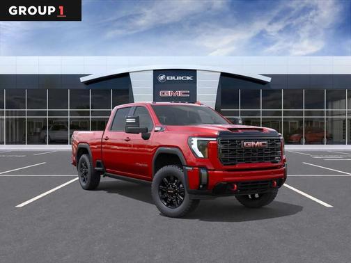 Red 2026 GMC Sierra 2500 AT4