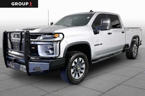 Silver Ice Metallic 2023 Chevrolet Silverado 2500 Custom